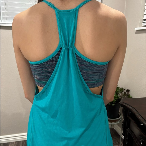 lululemon athletica Tops - lululemon athletica Teal Muscle Tee